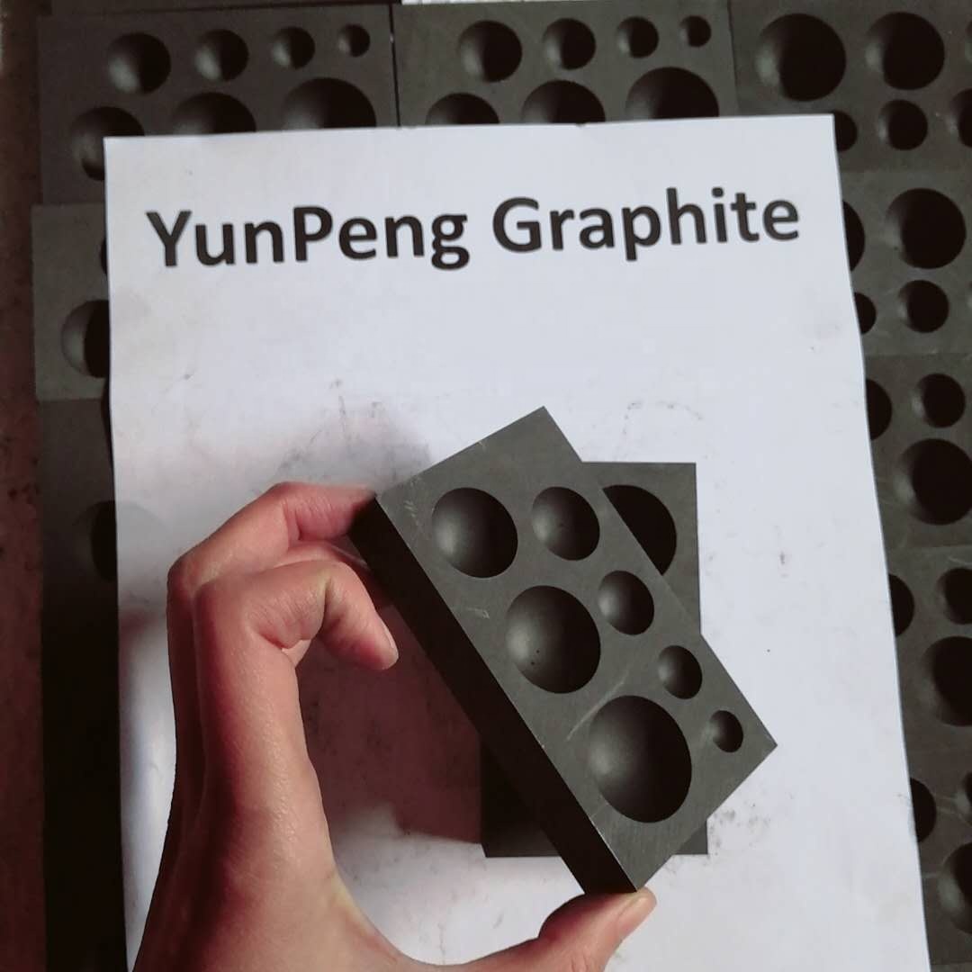 High pure Special-shaped graphite mold/mould for metal ingot casting glass jewelry 
