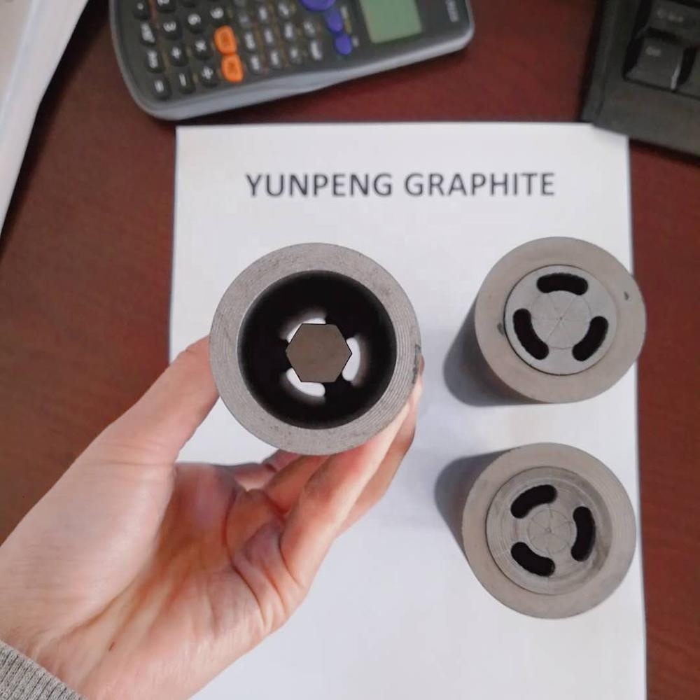 graphite die with round core for cooper or brass stretching 