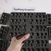 graphite marble mold for glass melting marble 